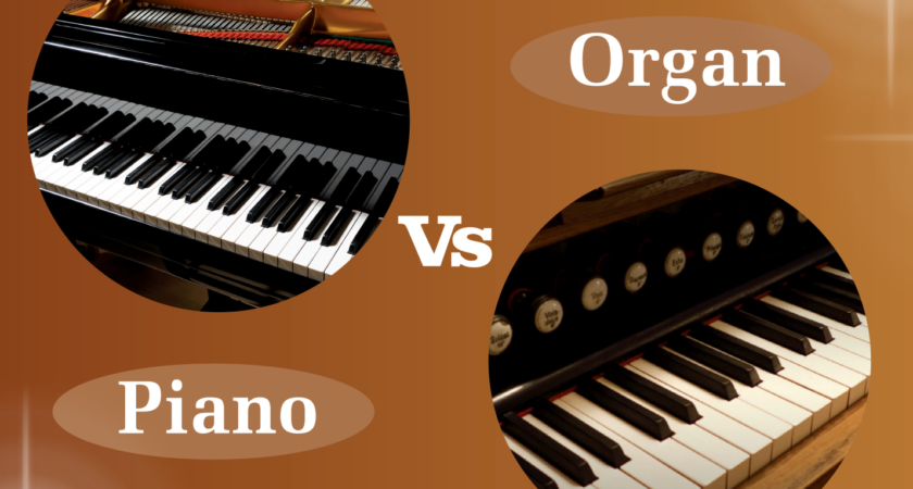 So sánh điểm khác nhau giữa đàn piano điện và đàn organ