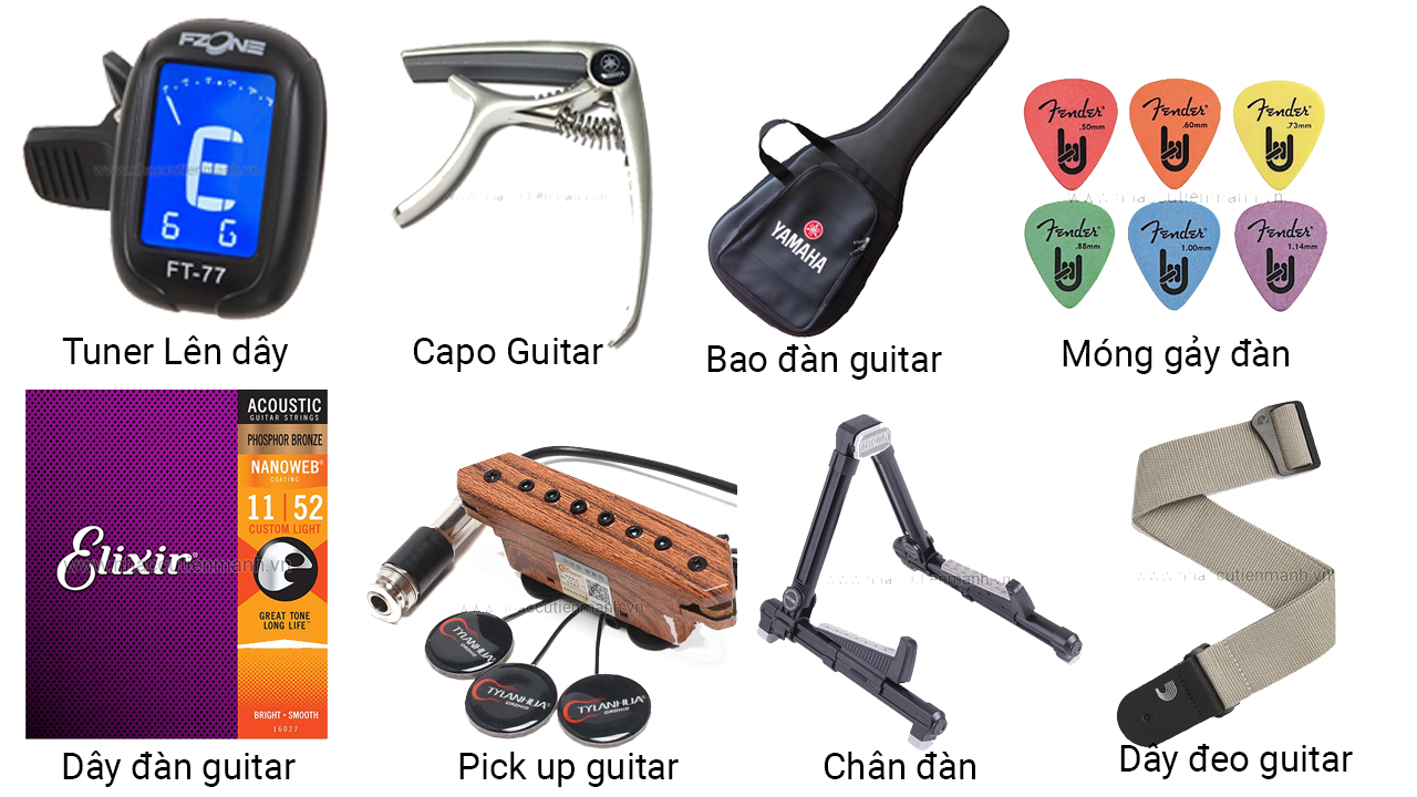 Những phụ kiện cần thiết của đàn guitar 1